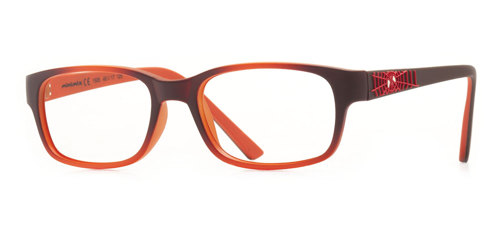 MİNİMİX Eyeglasses Kid Man,Woman,Unisex Rectangular Full-Rimmed Grilamid (TR90) Unfiltered MNMX 1505-C.01